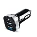 Mivi Smart Charge 3.1A Dual Port Car Charger for all smart mobile devices and Tablets (Black) RS.499.00