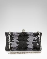 Sequin Colorblock Minaudiere
