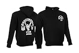 Muscle Works Gym Premium Pull Over Jumpers Top Mens Training Top With Hood MMA Boxing Gym Jumpers Black