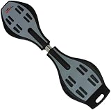 Grey Street Surfing Caster Skateboard for Wave / Surf Waveboard / Ripsti / Castor board Rockin Vigor Experience with Free Carry Case / Bag