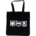 Tote Bag : LIFE KEEP IT SIMPLE EAT SLEEP SKATEBOARD