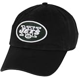 NFL '47 Brand New York Jets Cleanup Adjustable Hat - Black
