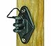 Field Guardian Wood Post Pinlock Nail-On Polywire Insulator, Black