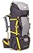 High Sierra Explorer Top Load Internal Frame Hiking Pack, Mercury/Ash/Yell-O, 55L / 30-Inch
