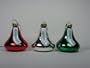 Kurt Adler Hershey Kisses Glass Set, Christmas Ornament