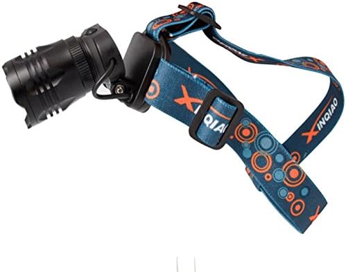 JUDGELIGHT lithium battery Cree T6 Led Headlight Zoomable Headlamp 3 modes+warning cap