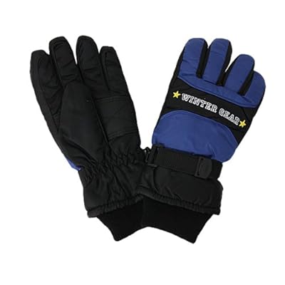 WINTER GEAR(ウィンターギア)ジュニア用5本指グローブ SP-041 BLUE(ブルー)