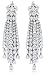 Diamond & 18k White Gold Chandelier Earrings