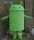 Professional Android Robot Mascot Costume Facny Dress Adult Size