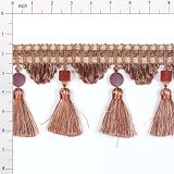 Sarah Collection Trim - Brown Multi 1 Yard