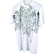 Fly Racing Chaos Youth Boys Short-Sleeve Casual Wear Shirt - White
