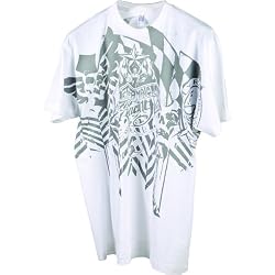 Fly Racing Chaos Youth Boys Short-Sleeve Casual Wear Shirt - White