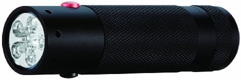 Coast TT7736DCP LED Lenser V2 6-LED Dual Color Tactical Torch, Black