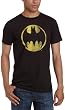 Mens DC Comics Batman Distressed Logo T-shirt