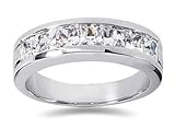 2.10 ctw Men's Diamond Ring in Platinum