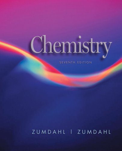 Textbook - Chemistry: Student Solutions Guide, Seventh Edition