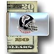 Atlanta Falcons Pewter Emblem Money Clip