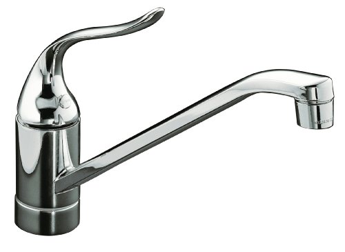 KOHLER K-15175-F-CP Coralais Single Control Kitchen Sink Faucet, Polished Chrome