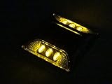 新型ソーラー充電式2×3LED（6LED） (黄色イエロー)『常時点灯タイプ』道路鋲、路肩鋲、階段ランプ【 省エネ 】【 耐久性 】アルミ合金