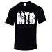 Bang Tidy Clothing Men's MTB Mountain Biking T Shirt Black L