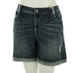 Hydraulic Destroyed Denim Shorts