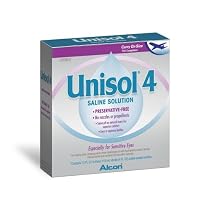 Unisol 4 Preservative Free Saline Solution, 12-Ounce Container (Pack of 3)