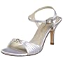 Coloriffics Women's Ashley Sandal,White,9 W US