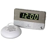 Sonic Alert -Travel Size Bedside Clock with Bed Shaker