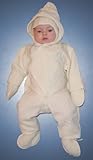 Organic Wool Overall / Baby Suit with Hood