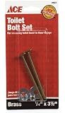 : Ace Toilet Bowl Bolt Set (053615-12) by William H. Harvey Company