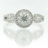 0.80ct Round Brilliant Cut Diamond Engagement Anniversary Ring