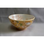 Children's Tan Monkey Ceramic Rice Bowl- Set of 2