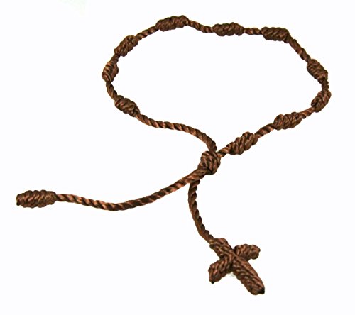 4030573 Set of 3 Bracelets Brown Decenario Pulseras Knotted Thread Cross Bracelet Hip Hop Kanye ...