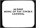 ALBANY Home of the Timber Carnival Decorated Mouse Pad