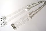 Clear Rhinestone Replacement Bra or Camisole Straps