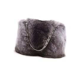 Chinchilla Fur Evening Bag