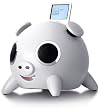 Speakal iPig 2.1 Stereo iPod Docking Station with 5 Speakers (White)