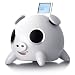 Speakal iPig 2.1 Stereo iPod Docking Station with 5 Speakers (White)