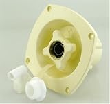 Pressure Regulated Water Entry-Wall/Bulkhead Mount - Colonial White
