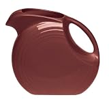 Fiesta Cinnabar 484 67-1/4-Ounce Large Disk Pitcher