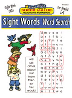 Childrens Toyshop  Toys : SIGHT WORDS WORD SEARCH