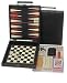 Sporting Goods : Magnetic Travel Game 7 in 1,Chess,Checkers,Backgammon,Cribbage,Dominoes,Playing cards,Poker Dice