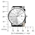 Bulova Men's 96B104 Strap Silver Dial Watch by Bulova
