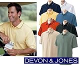 Men's Devon & Jones Dri-Fast Textured Sport Polo Shirt