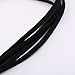BOKOLI Retro Women Gothic Velvet Choker Necklace Long Chain Leaf Pendant Black