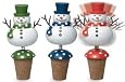 Set of 3 `Tis the Season Bottle Stoppers 02 291