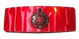 Red Beauty Swarovski Crystal Hair Jewelry Barrette
