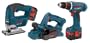 Bosch 92614DJP 14.4 Volt Compact Tough Drill/JigSaw/Planer with 2 Batteries
