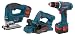 Bosch 92614DJP 14.4 Volt Compact Tough Drill/JigSaw/Planer with 2 Batteries