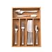 419J5ydeKbL. AA75  Seville Classics Bamboo Cutlery Tray, Medium